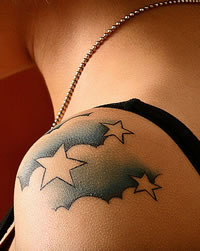 Hand Star Tattoo Designs