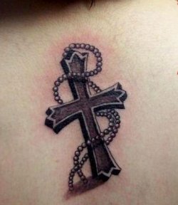 Small Simple Cross Tattoo Designs