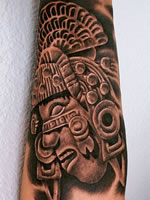 aztec tattoos