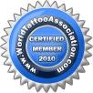 World Tattoo Association Certified Member