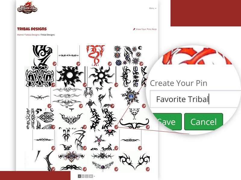 Pin Your Favorite Tattoo Designs To Find Later