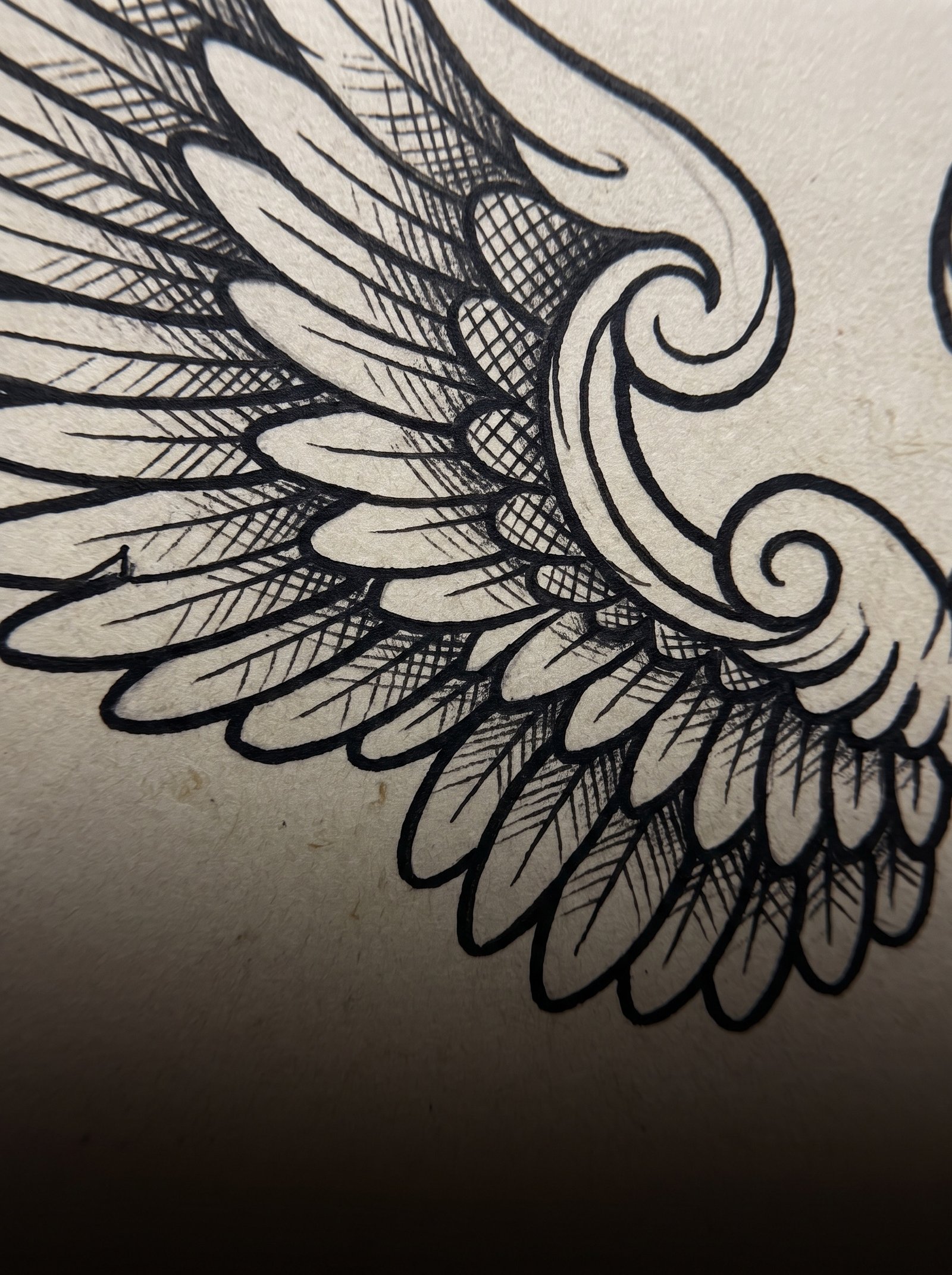 Angel tattoo designs, flash artwork from the Miami Ink Tattoo Designs library